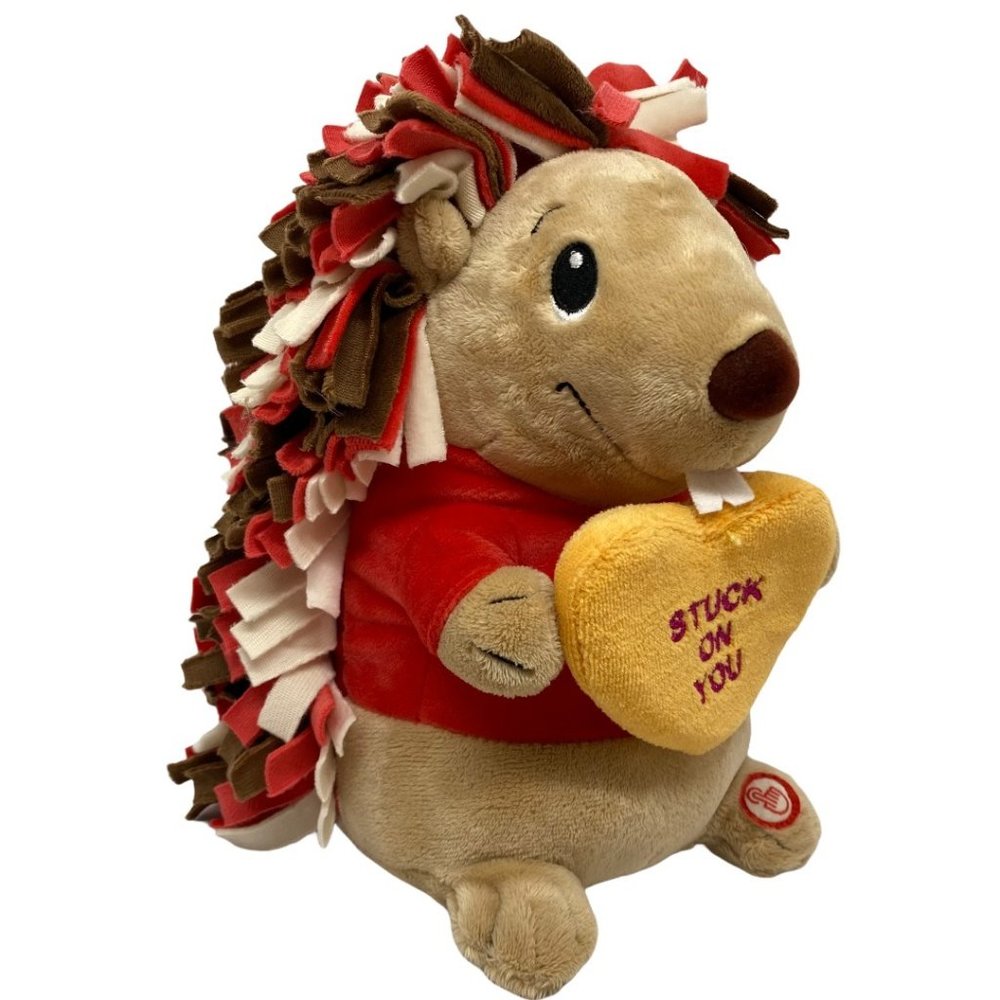 Hallmark Valentine's Day Hedgehog Plush w sounds